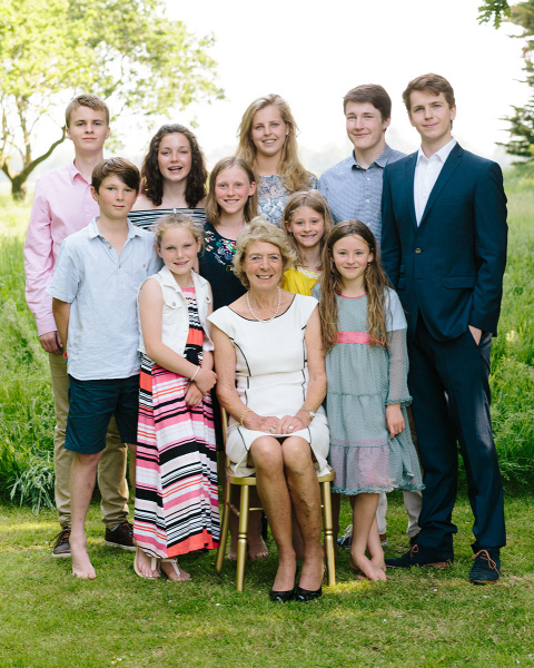 Family group portrait photographer Sussex23