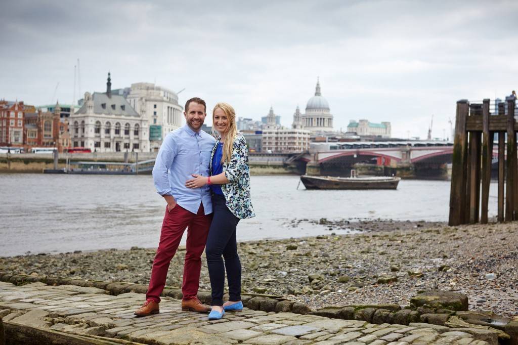 Portrait Photographed on the South Bank