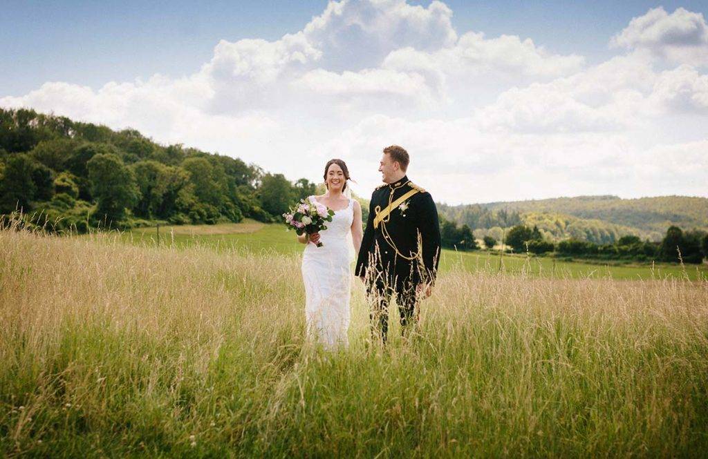 couples shots on the south downs