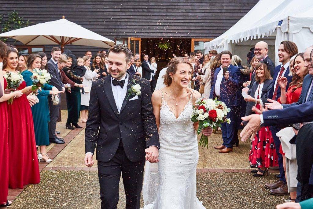 Fitzleroi Barn Wedding Day